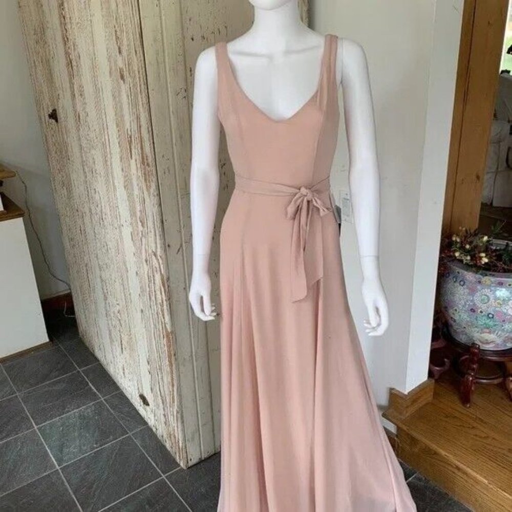 SHOW ME YOUR MUMU PINK BRIDESMAID TIE BACK DRESS - Picture 7 of 12